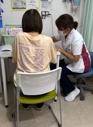 ケアナースによる支援の様子