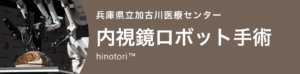内視鏡ロボット手術 hinotori